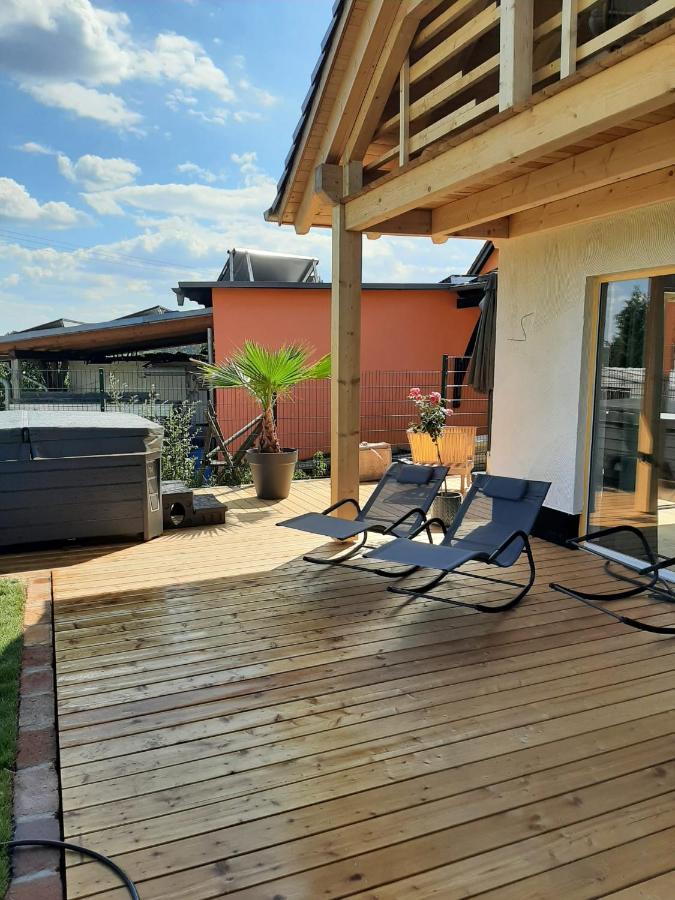 Landliebe, Ferienhaus, 3 Schlafzimmer Mit Sauna Und Outdoor Whirlpool Geierswalde Exterior photo